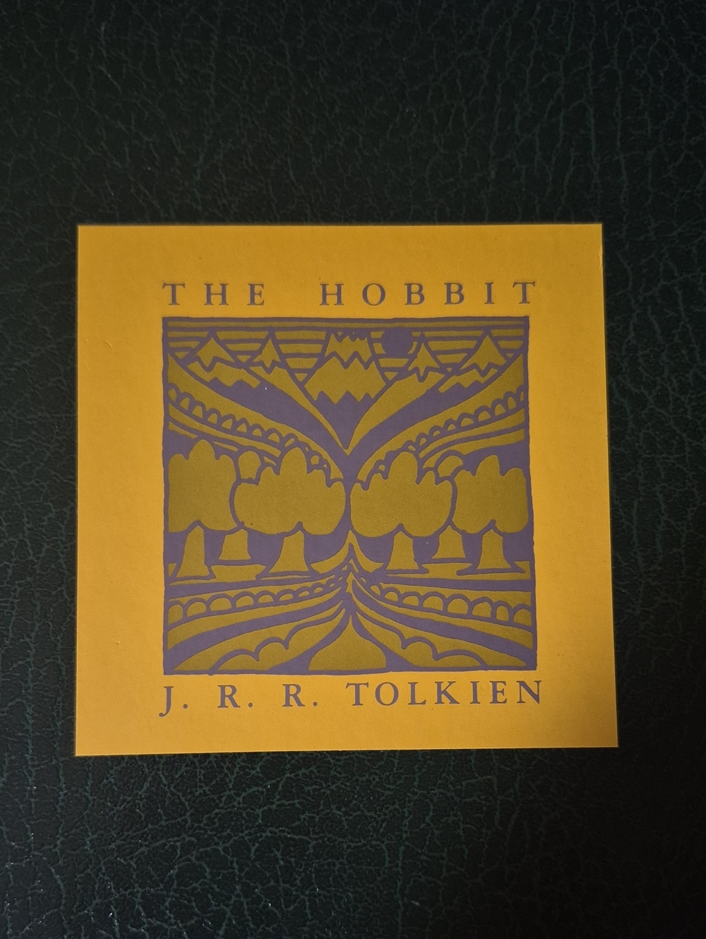 The Hobbit -or- There And Back Again